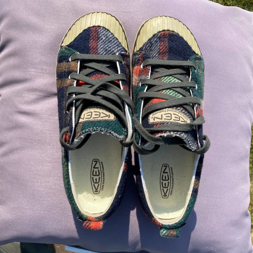 Keen Elsa Fleece Sneaker 1017967 Womens Size 9  Shoe *WIDE* Forest Night Wool - Picture 5 of 9